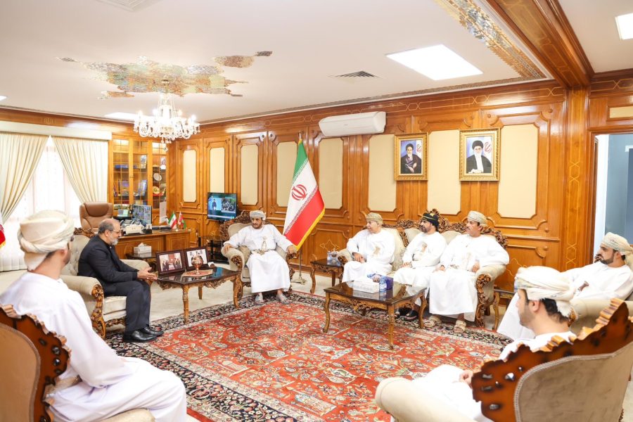 Foreign Ministry officials offer condolences at the Iranian Embassy in Muscat