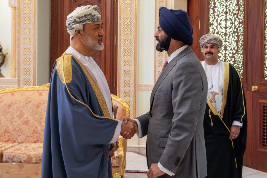 His Majesty receives World Bank President