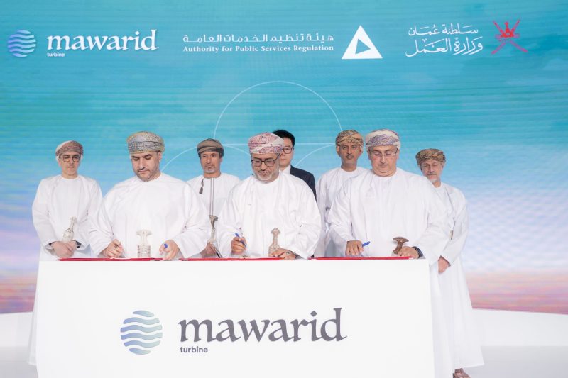 تدشين مصنع متخصّص بالدقم لتصنيع توربينات الرياح بطاقة 1000 ميجاوات سنويًّا