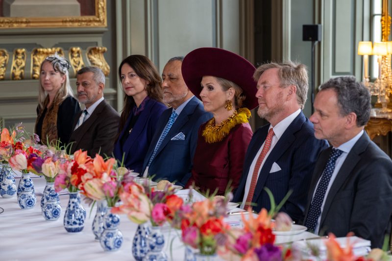 Dutch Prime Minister hosts working lunch for His Majesty