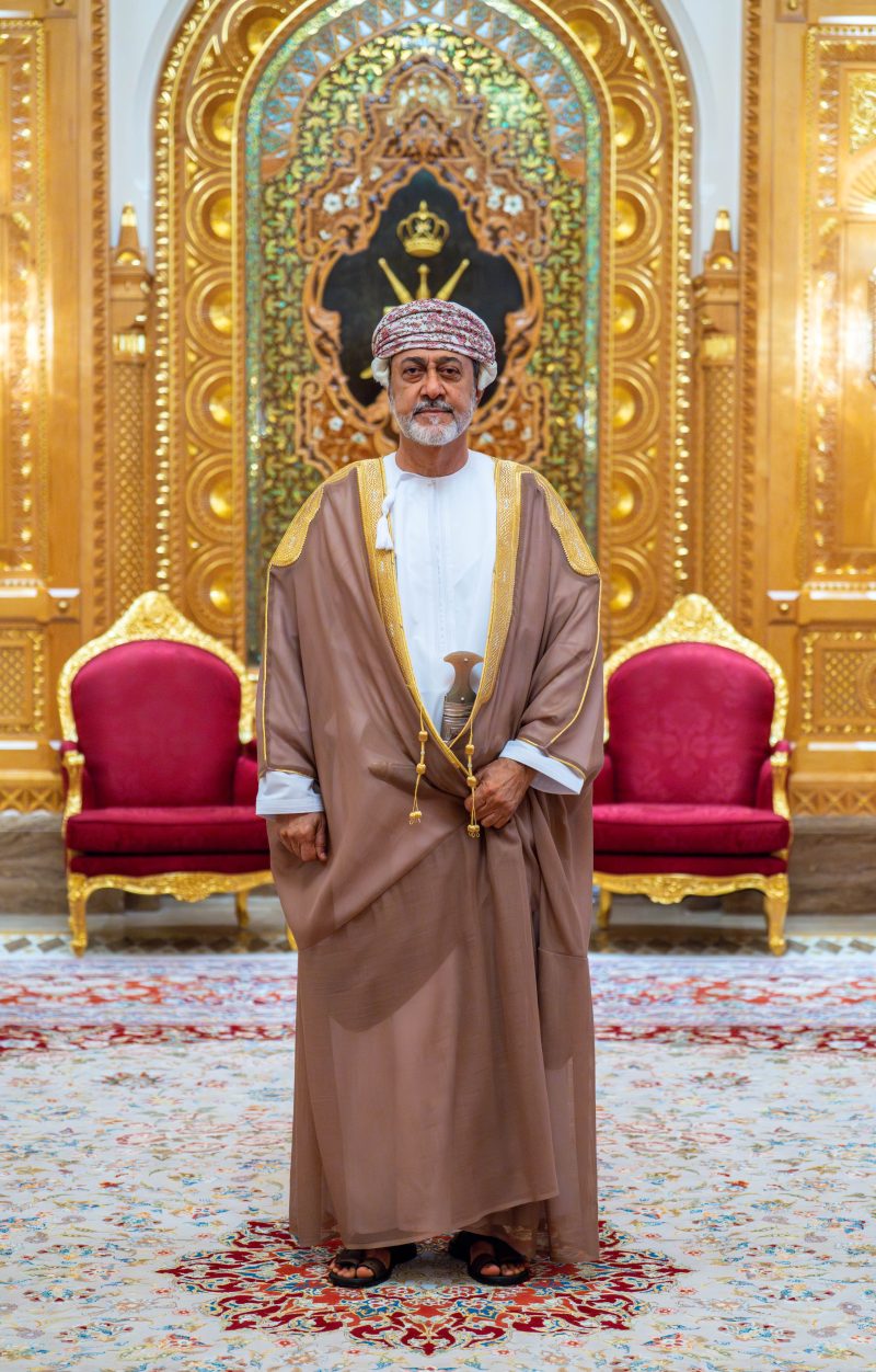His Majesty receives the Ruler of Sharjah