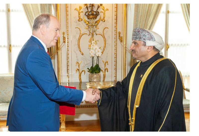 Omani Ambassador presents credentials to Prince of Monaco
