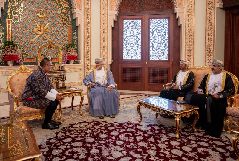 His Majesty gives audience to Prime Minister of Bhutan
