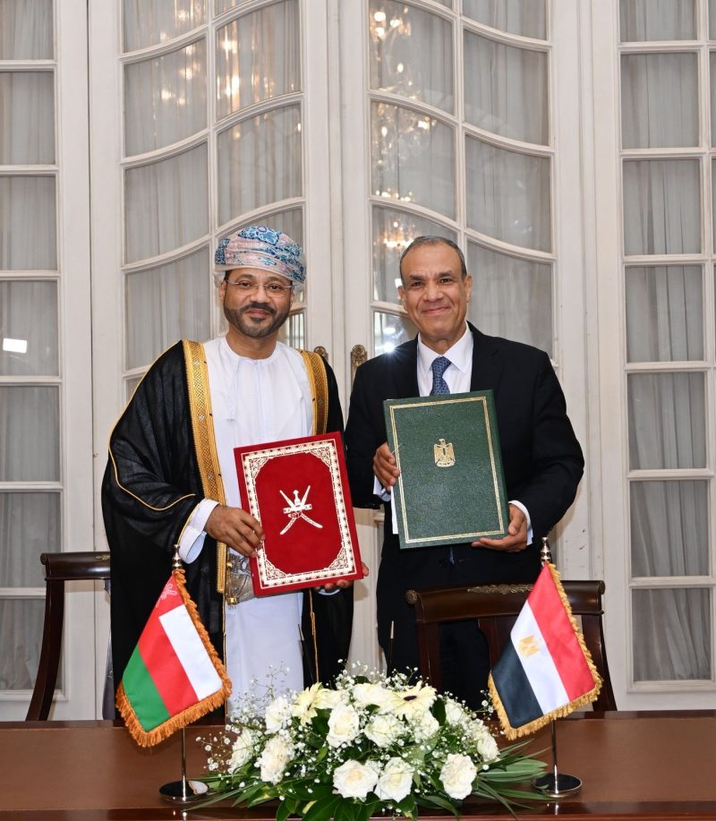 انعقاد الدورة السادسة عشرة للجنة العُمانية المصرية المشتركة بالقاهرة