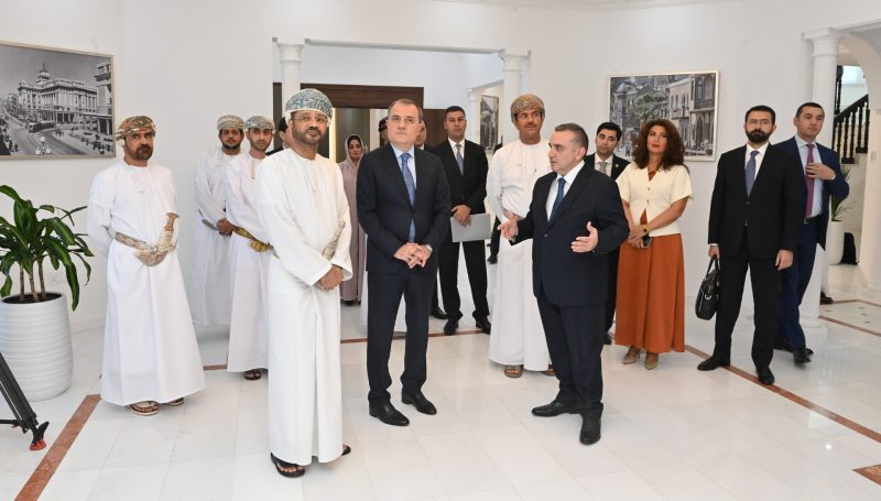 Minister at opening ceremony of the Embassy of Azerbaijan