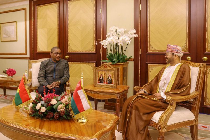 Minister meets his Burkina Faso counterpart 