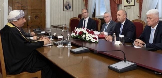 جلالة السُّلطان المعظم يبعث رسالة خطيّة لفخامة الرئيس البلغاري