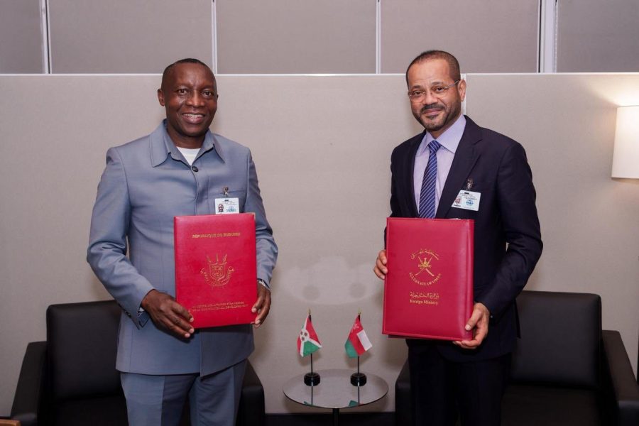Oman and Burundi Sign MoU on political consultations in New York