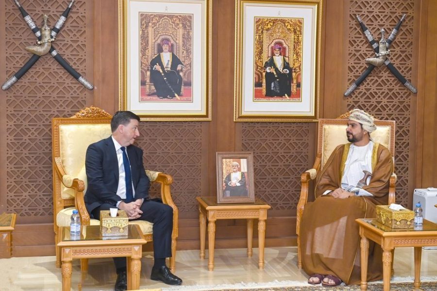Commerce Minister receives UK Trade minister