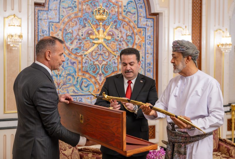 His Majesty hosts Dinner in honour of Iraqi Prime Minister