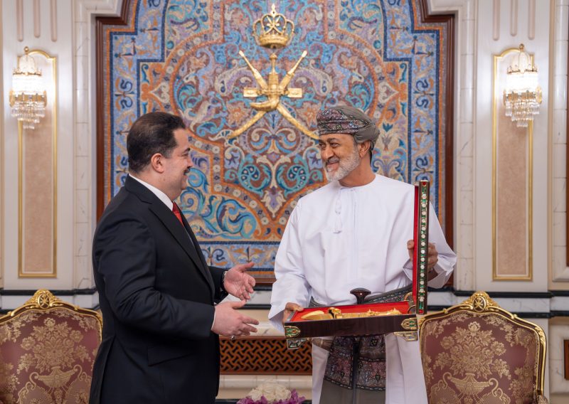 His Majesty hosts Dinner in honour of Iraqi Prime Minister