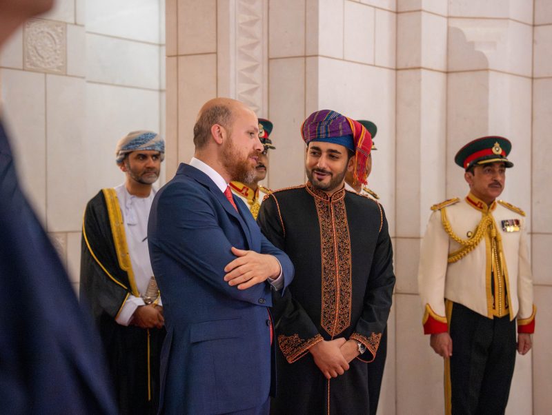 His Majesty hosts dinner in honour of Turkish President
