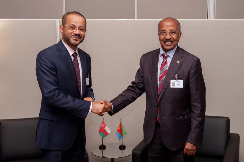 معالي السيد وزير الخارجية يلتقي نظيره الاريتري في نيويورك