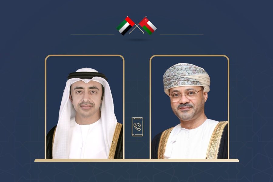 The Minister of Foreign Affairs receives a call from the Deputy Prime Minister and Minister of Foreign Affairs of UAE