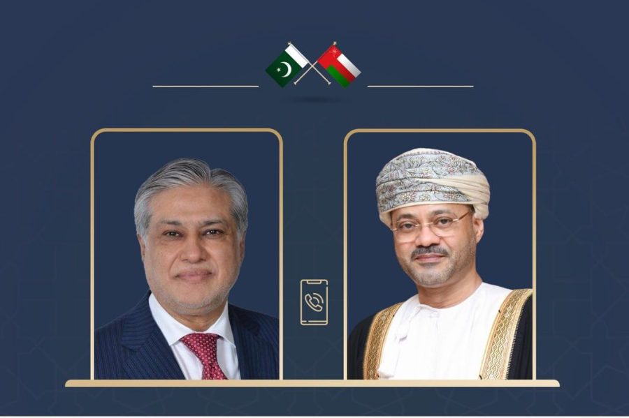 The Foreign Minister makes a phone call with the Deputy Prime Minister and Foreign Minister of Pakistan