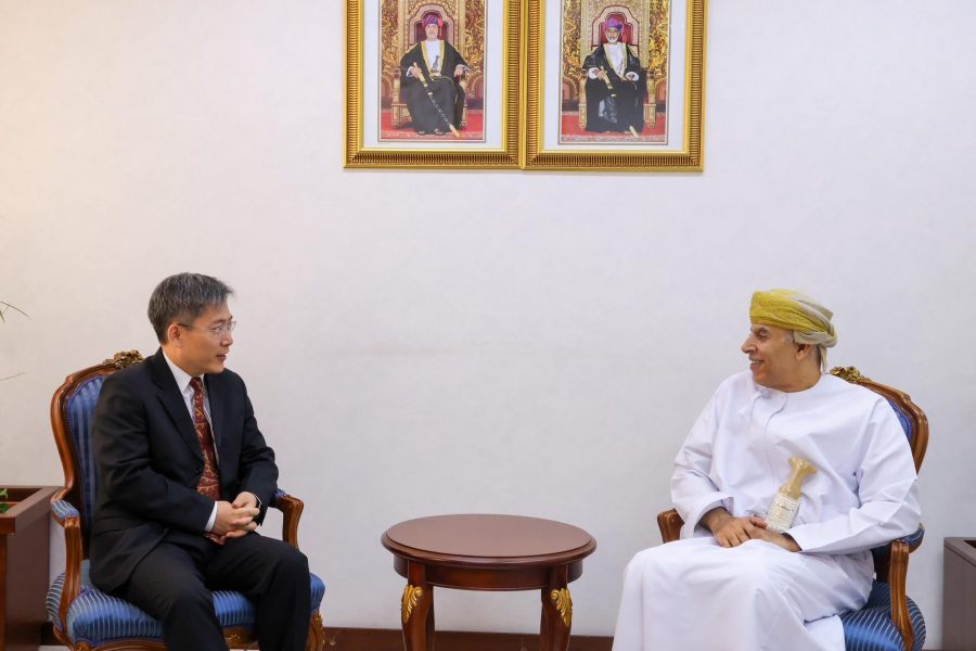 Administrative Undersecretary receives new Chinese Ambassador