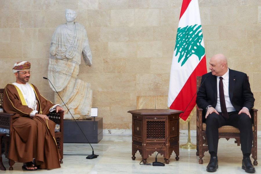 Lebanese President receives Prime Minister