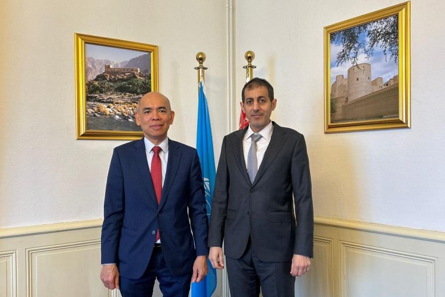 Geneva: Oman's Deputy UN Representative visits Institute for Training and Research