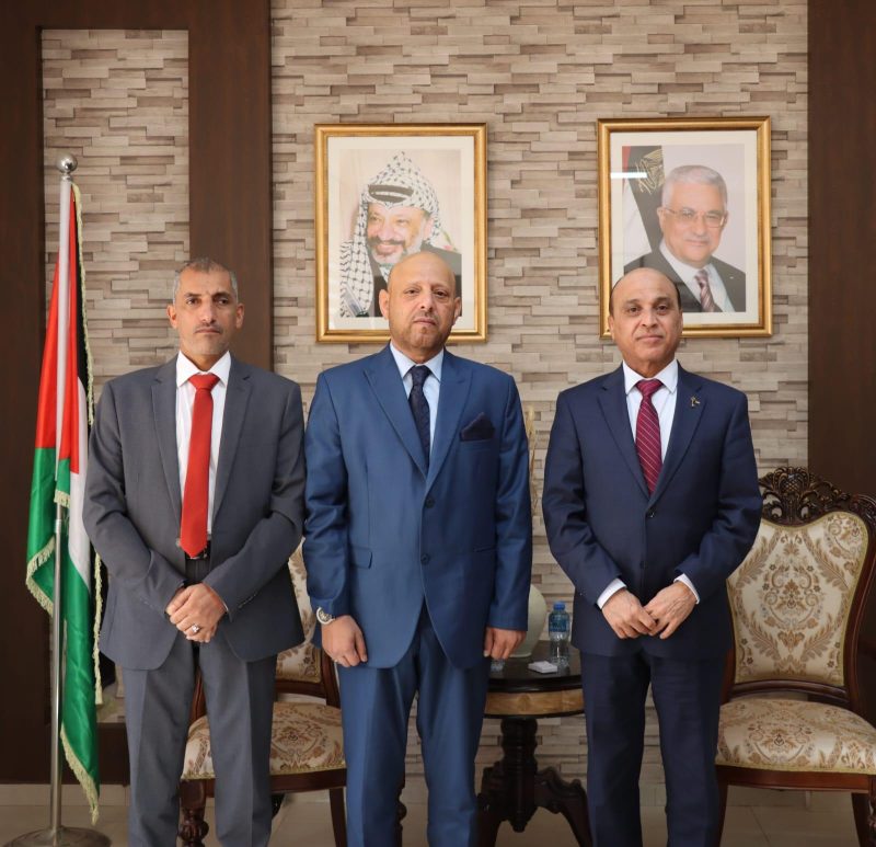 Palestine: Head of Mission meets Minister of Transport and Communications