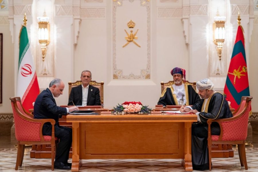 His Majesty and Iranian President grace signing of Agreements, MoUs
