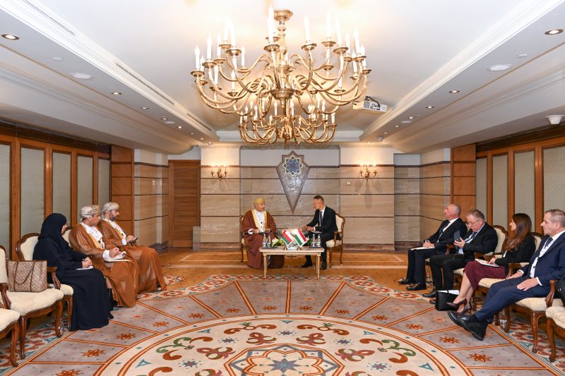 وكيل وزارة الخارجية للشؤون الإدارية والمالية يلتقي وزير الخارجية والتجارة المجري