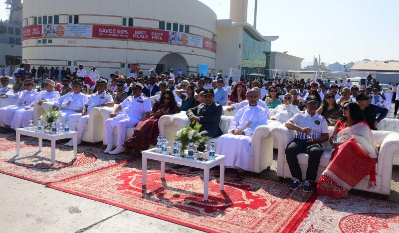 Port Sultan Qaboos receives Indian navy sailing vessel Kaundinya