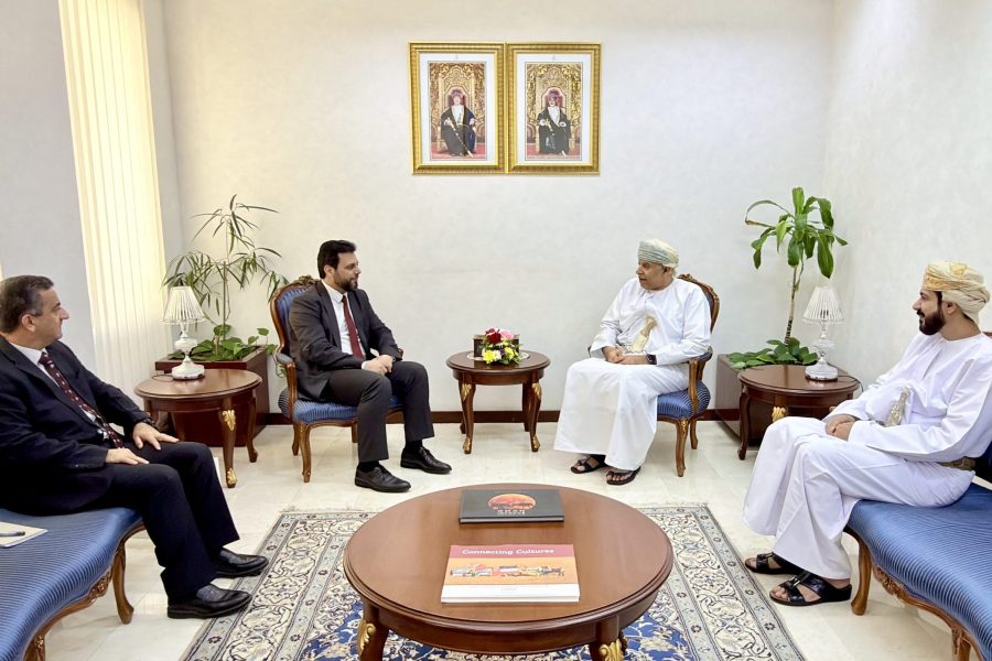 Administrative Undersecretary receives Director of Arab Affairs at Syrian Foreign Ministry