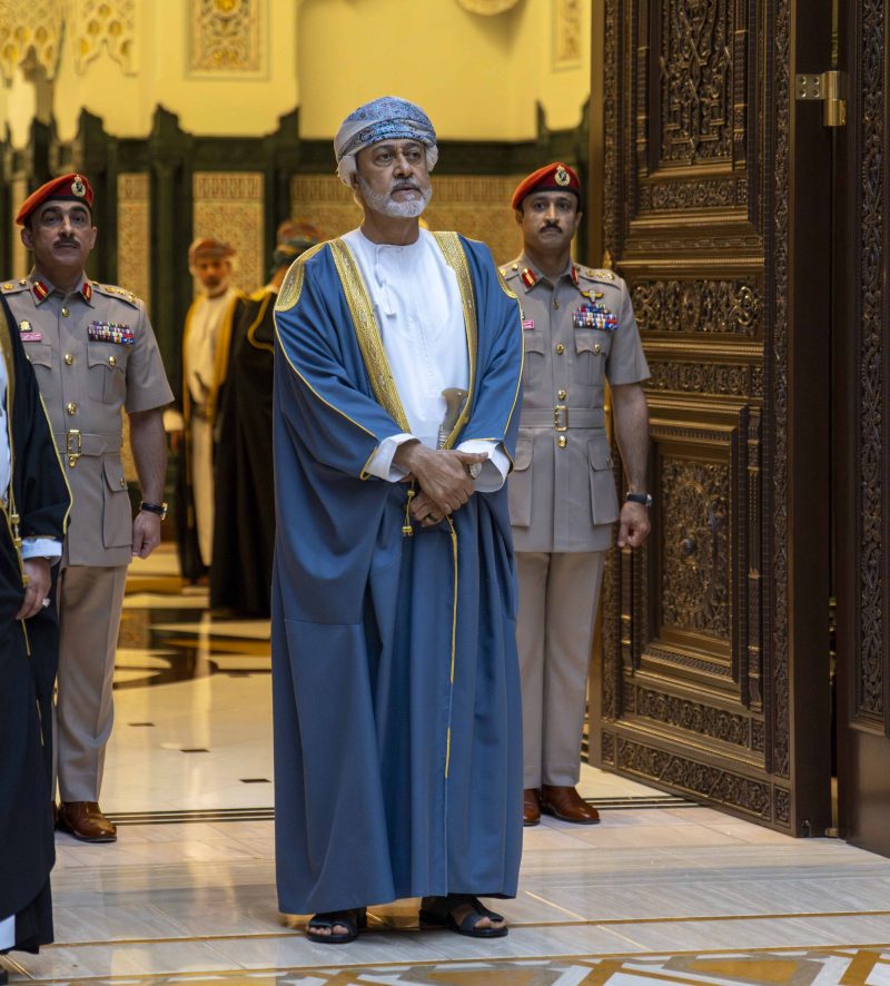 His Majesty holds talks with Italian Prime Minister