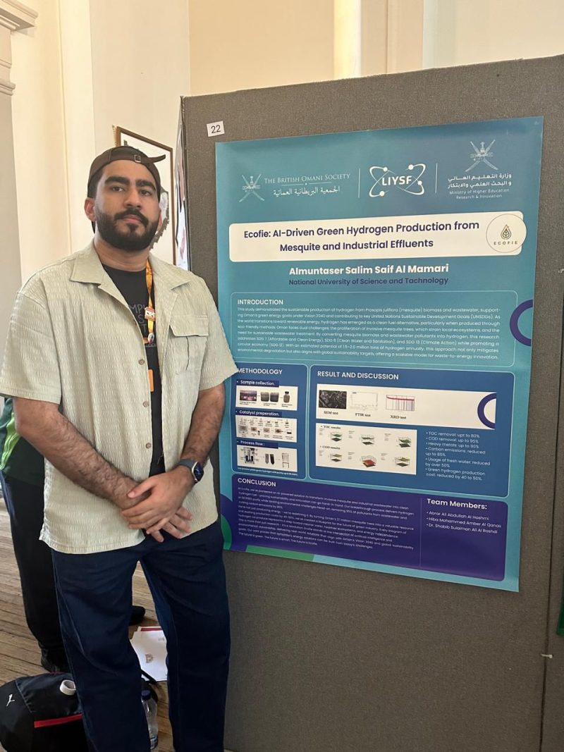 مشروعان عُمانيان ضمن أفضل (13) مشروعًا عالميًّا في منتدى لندن الدولي للشباب