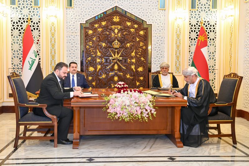Oman and Iraq sign agreements and Memoranda of Understanding