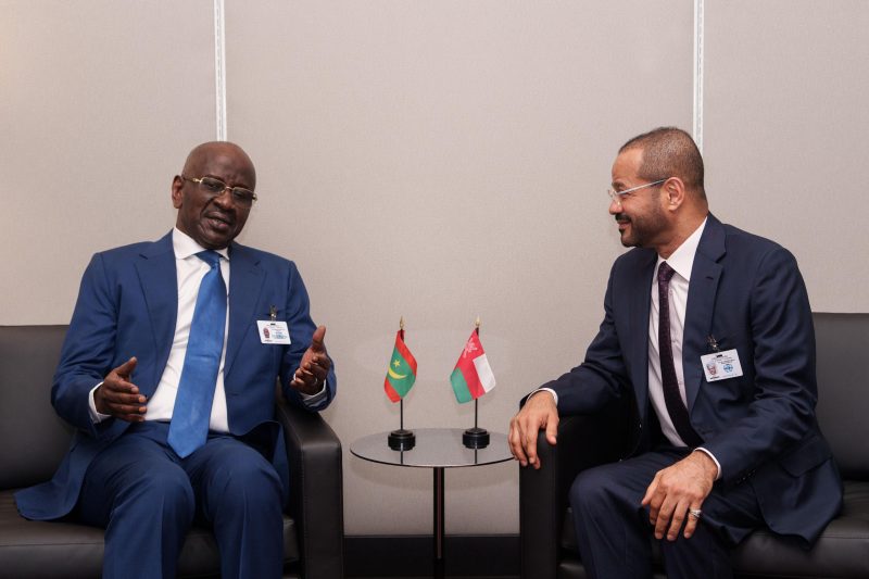 معالي السيد وزير الخارجية يلتقي نظيره الموريتاني في نيويورك