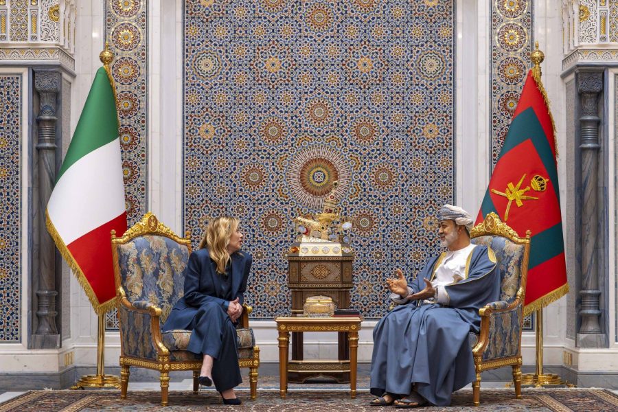 البيان المشترك بمناسبة زيارة رئيسة وزراء الجمهورية الإيطالية إلى سلطنة عُمان