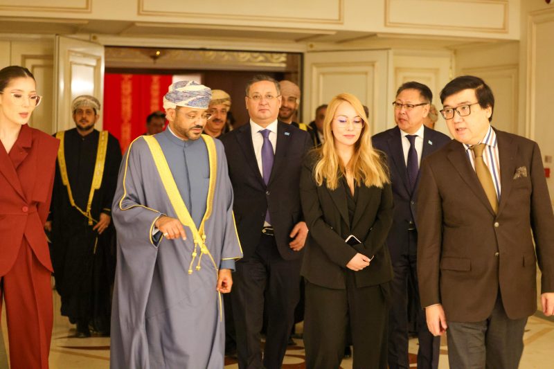 Minister visits Astana in Kazakhstan