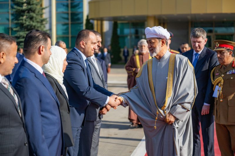 جلالةُ السُّلطان المعظّم يختم زيارته إلى موسكو