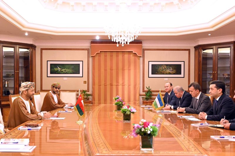 Oman and Uzbekistan hold talks