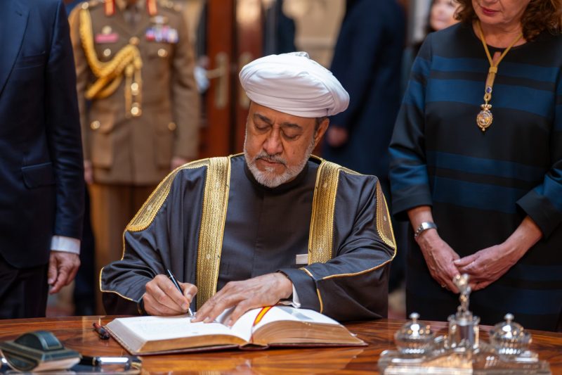 جلالةُ السُّلطان المُعظّم يزور مجلس الشّيوخ الإسباني