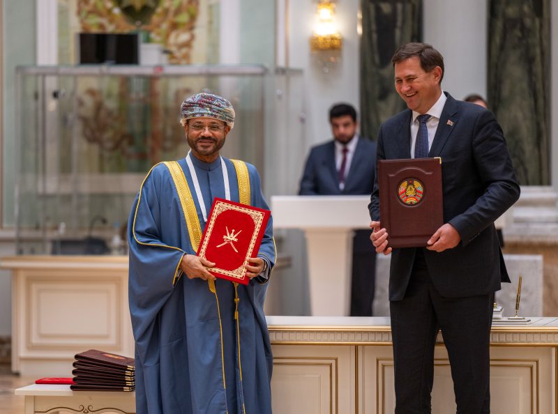 His Majesty and President of Belarus Grace Signing of Agreements and MoUs