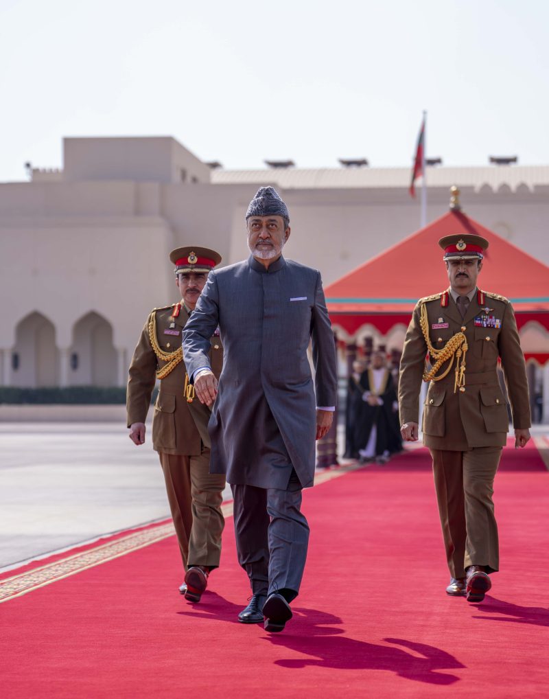 His Majesty leaves for Spain