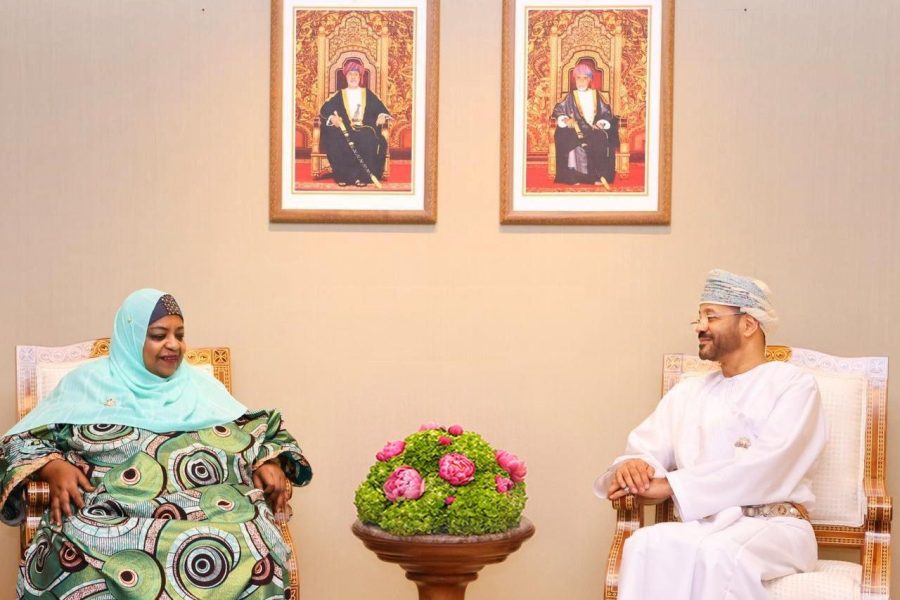 Minister receives Tanzanian Ambassador on the occasion of the end of her duty