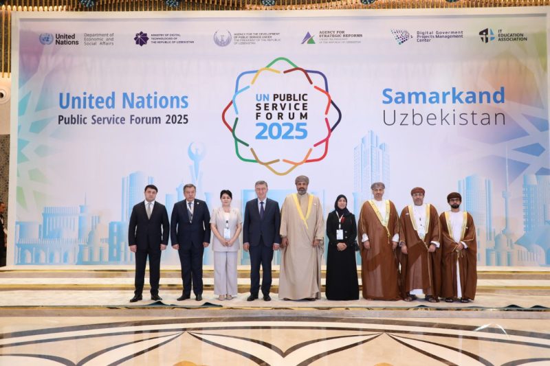 أوزبكستان: سلطنة عمان تشارك في أعمال منتدى الأمم المتحدة للخدمة العامة