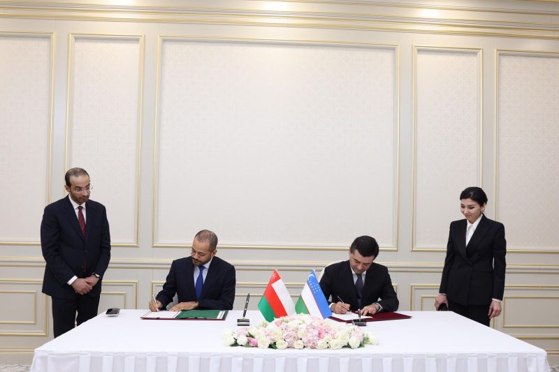 The Foreign Minister meets his Uzbek counterpart