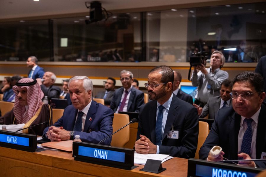 Foreign Minister at Arab Ministers meeting in New York