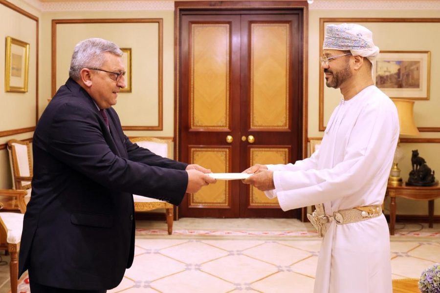 Minister receives credentials of Armenia Ambassador