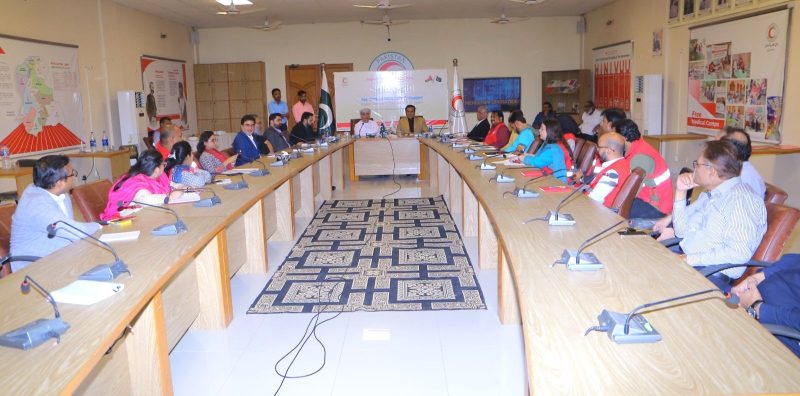 كراتشي: القنصل العام يزور مقر جمعية الهلال الأحمر الباكستاني