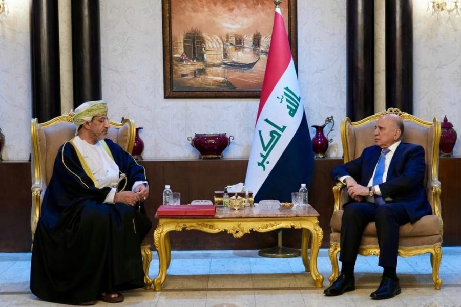 Iraq: His Majesty sends a written message to the Iraqi President.