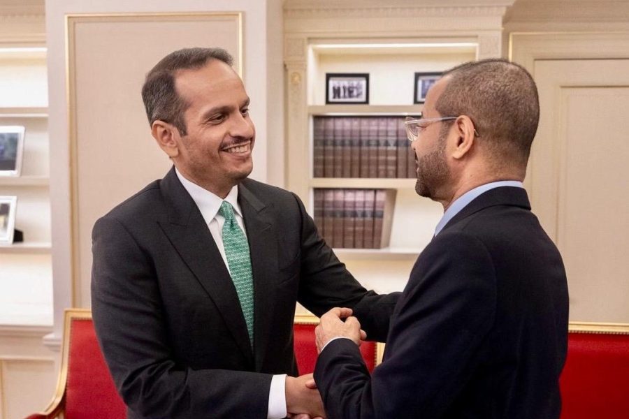 Minister discusses regional developments with the Qatari counterpart in New York