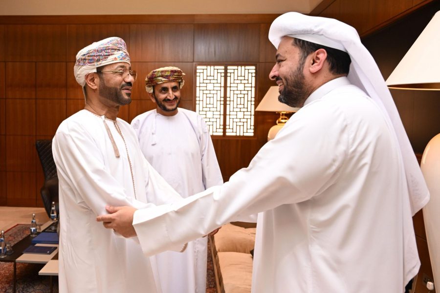 Minister meets with Qatari Minister of State for Foreign Affairs