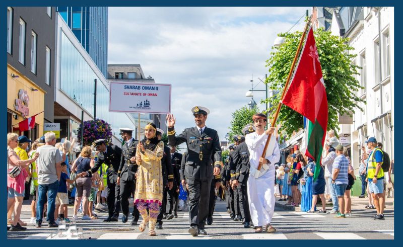 السفينة شباب عمان الثانية تجسد قيم الصداقة والتواصل الحضاري