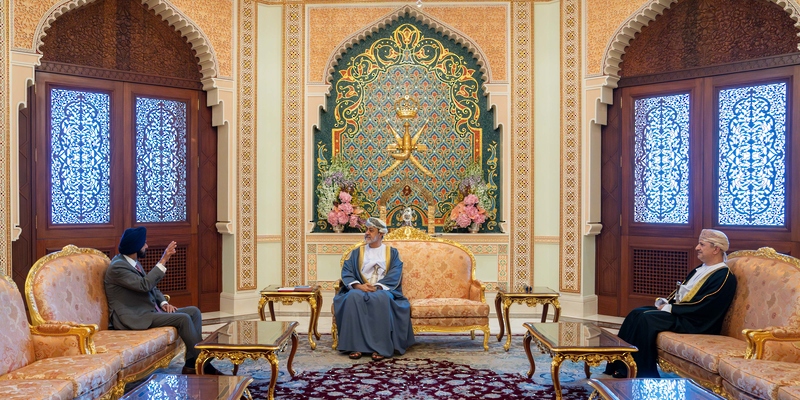 جلالةُ السُّلطان المعظم يستقبل رئيس مجموعة البنك الدّولي