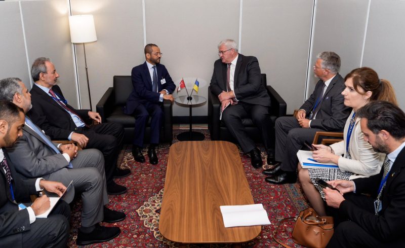 Minister meets Ukrainian counterpart in New York